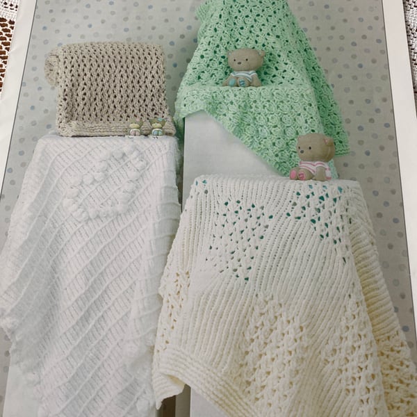 James C Brett Blanket knitting pattern JB 447