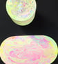 Vibrant Handcrafted Vase and Tray Set Colorful Decor - Image 5
