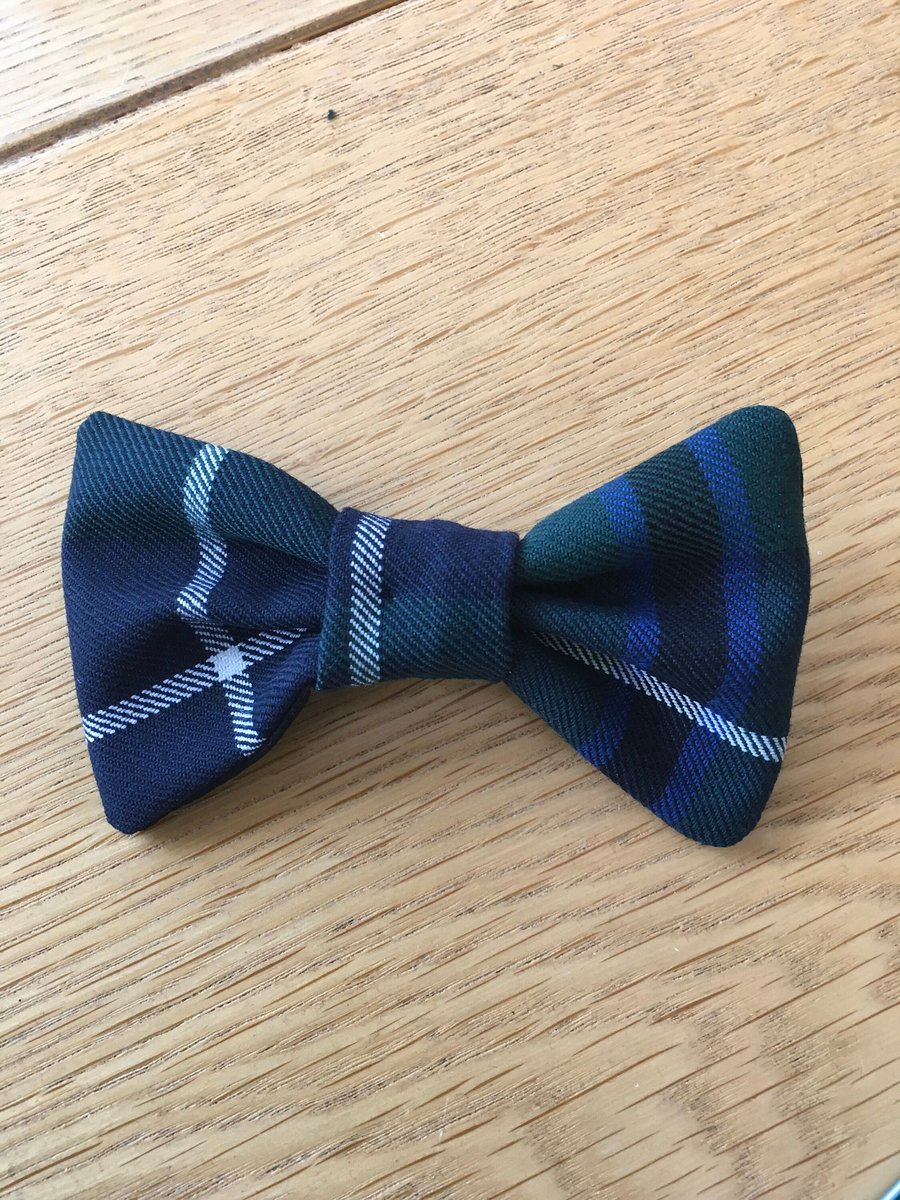 Douglas Tartan hair bow, babies, children