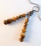 Tiger's Eye Earrings - Handmade In Devon - Image 10