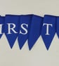 Personalised fabric wedding bunting bulk pack : Mr & Mrs, Just Married and 3 x 1 - Image 6