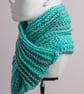 Neckwarmer snood cowl scarf crochet vegan handmade accessory unisex - Image 5