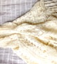 CREAM CROCHETED LACE PATTERN SHAWL - Image 8