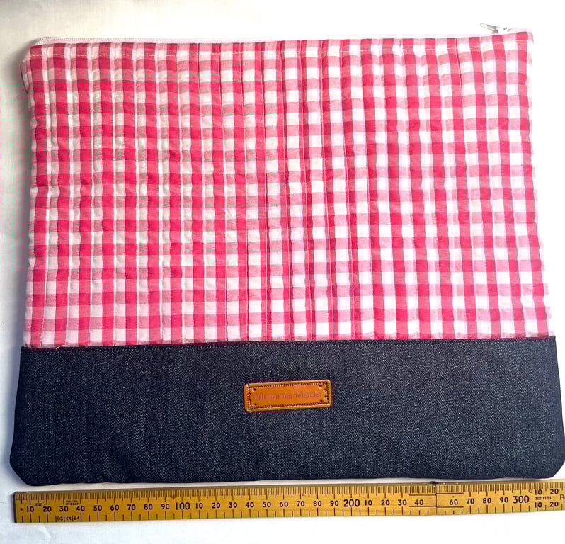 Handmade Quilted Laptop Case 