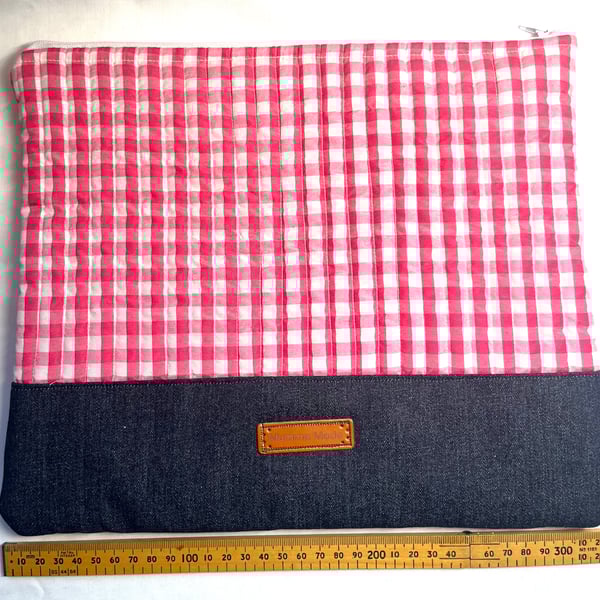 Handmade Quilted Laptop Case 