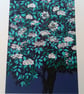 'Elder Flower Blue' original screen print 