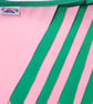Wicked bunting colours - pink and green fabric bunting - Image 5