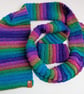 Crochet rainbow scarf - Image 6