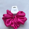 Large Silky satin luxury fabric scrunchies, Large scrunchie, Satin fabric 