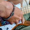 Re-Purposed Guitar String Bangle. Fab for any guitarist or musician