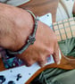 Re-Purposed Guitar String Bangle. Fab for any guitarist or musician