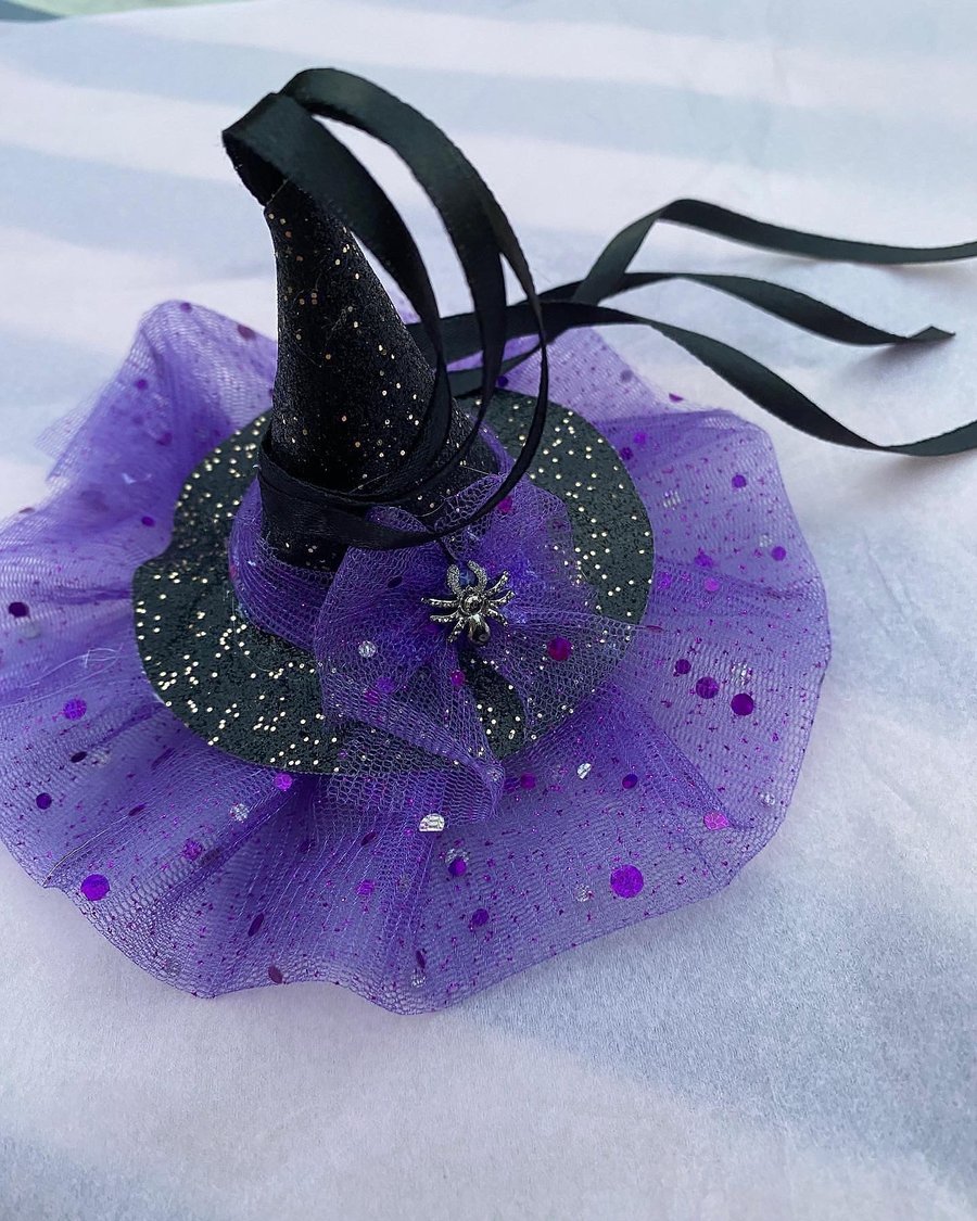 Handmade witches spider hat