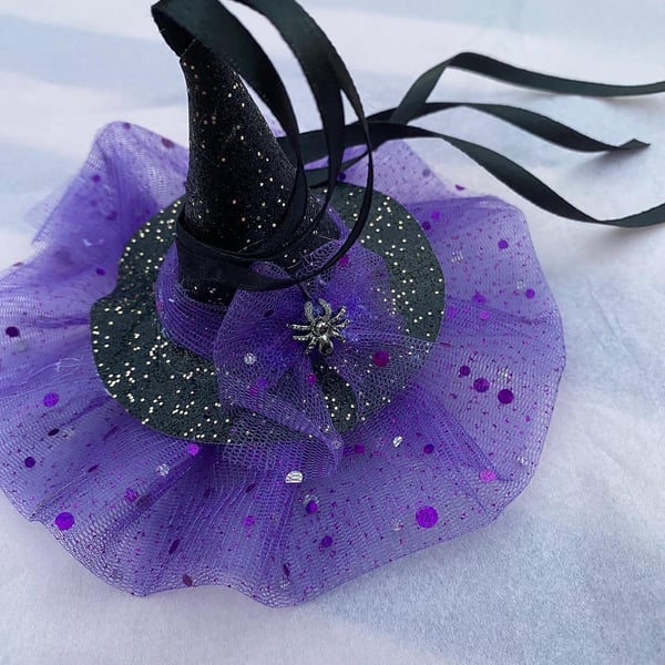 Handmade witches spider hat