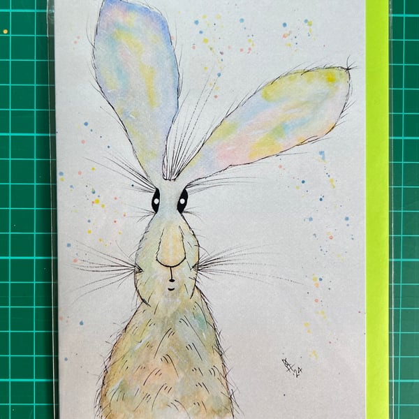 Crazy Hare Days - greetings card series