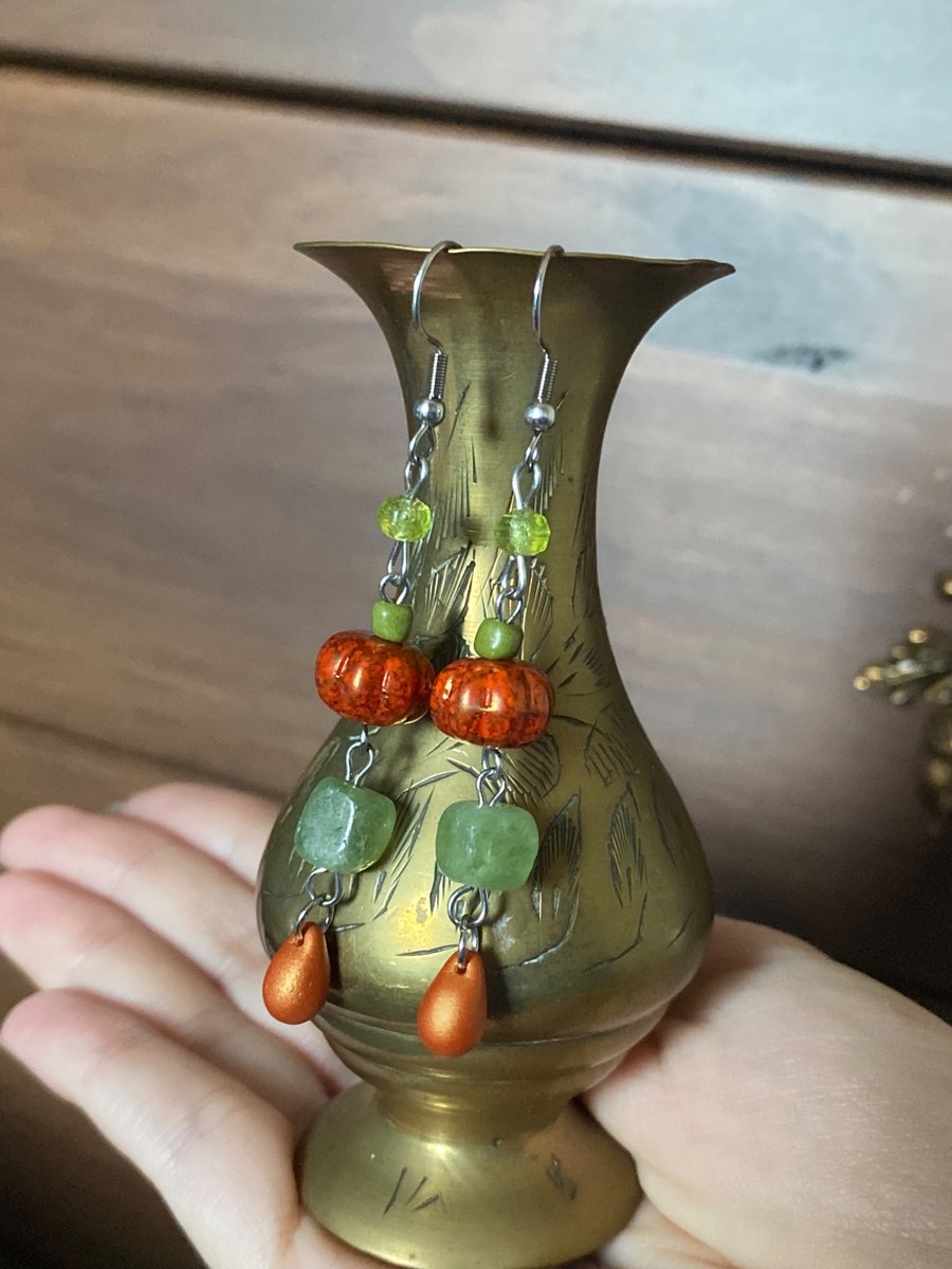 Pumpkin Earrings 
