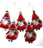 Santa Father Christmas Tree Stained Glass Suncatcher Xmas decoration - Image 10