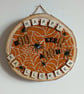 Happy Halloween wooden slice decoration 