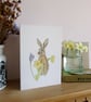 March hare Greetings card - Image 5