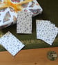 Harebell Flower Stationery Set - Handmade Notebook, Cards & Gift Tags - Image 3