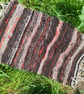 Handspun, handwoven rug