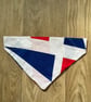 Union Jack Coloured Large Dog Bandana.  - Image 2