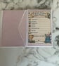 Bookish Adventures Mystery Book Gift Age 6 to 9 Pink Reading Journal Set - Image 3