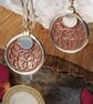 Silver and Copper Earrings - Image 2