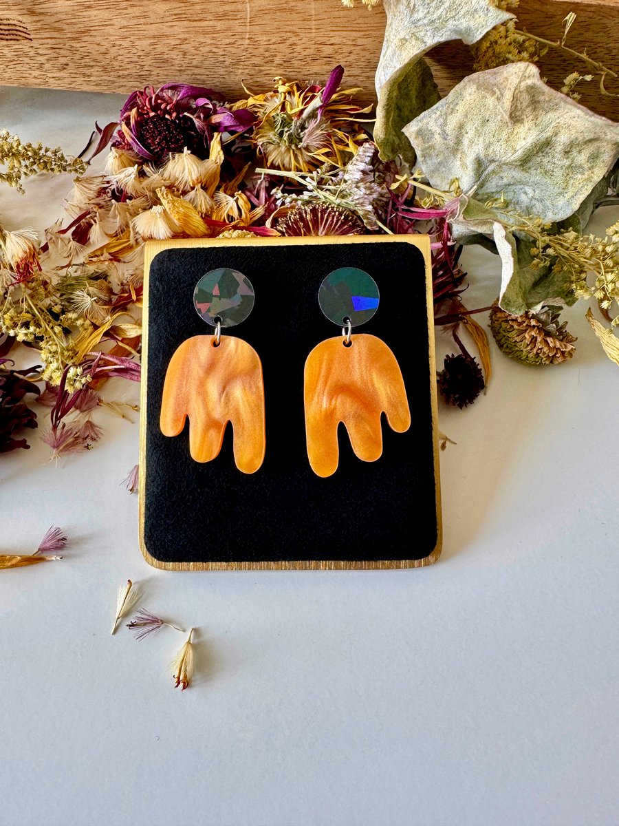 Inferno Ghost Fire Drop Earrings