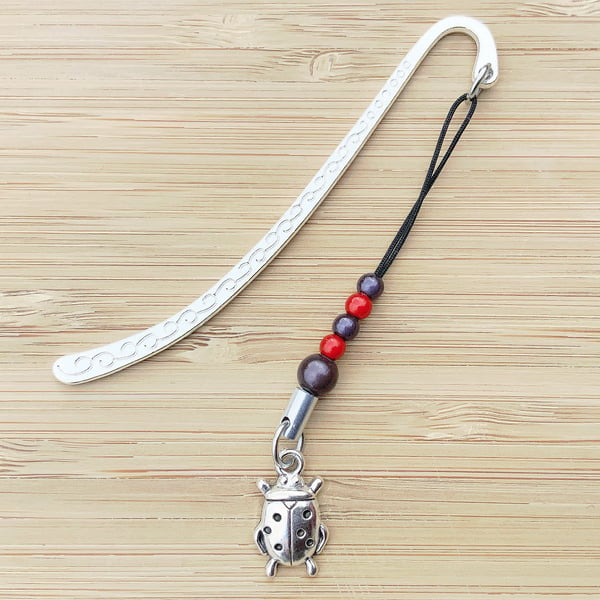 Ladybird Bookmark. Metal Bookmark. Bookmarks.