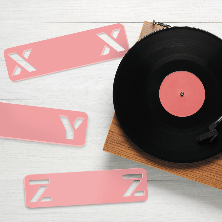 A-Z  Dividers - Acrylic Dividers For Vinyl Records Alphabetical Order Music Gift