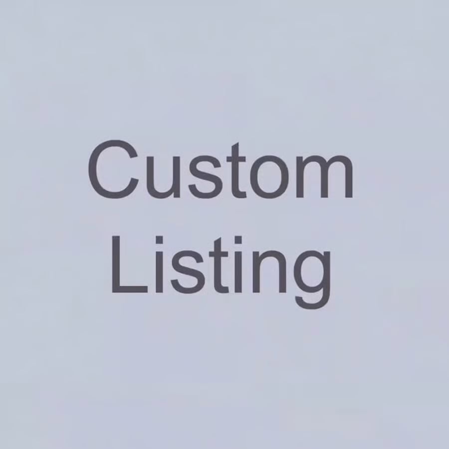 Custom listing 