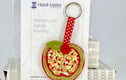 Keyrings, decor, brooches