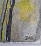 Original Wall Art Mixed Media 'Tears' Series A3 - Image 5