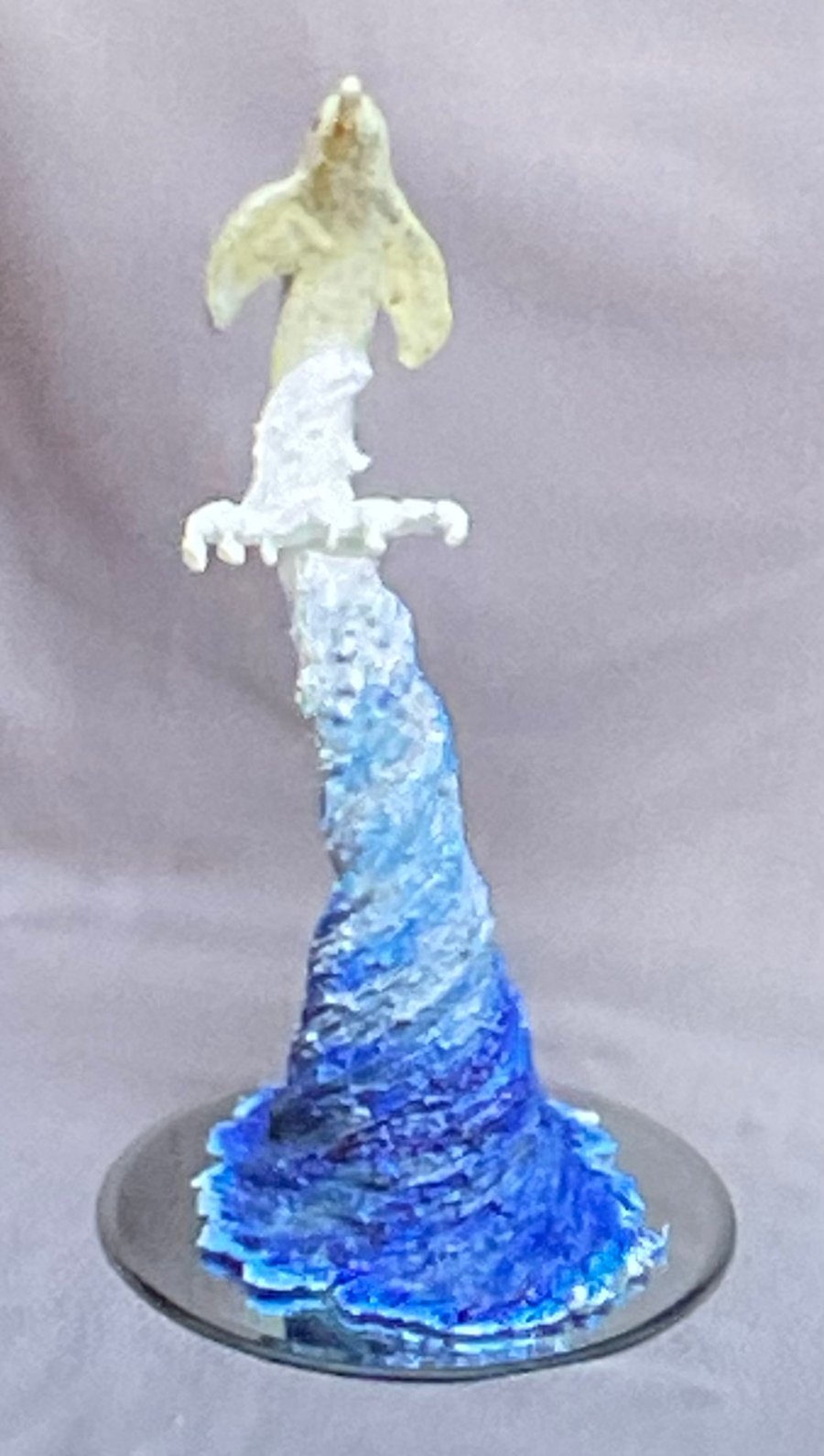 Tall Wave with Dolphin