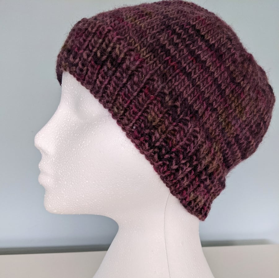 Warm and cosy woolly beanie