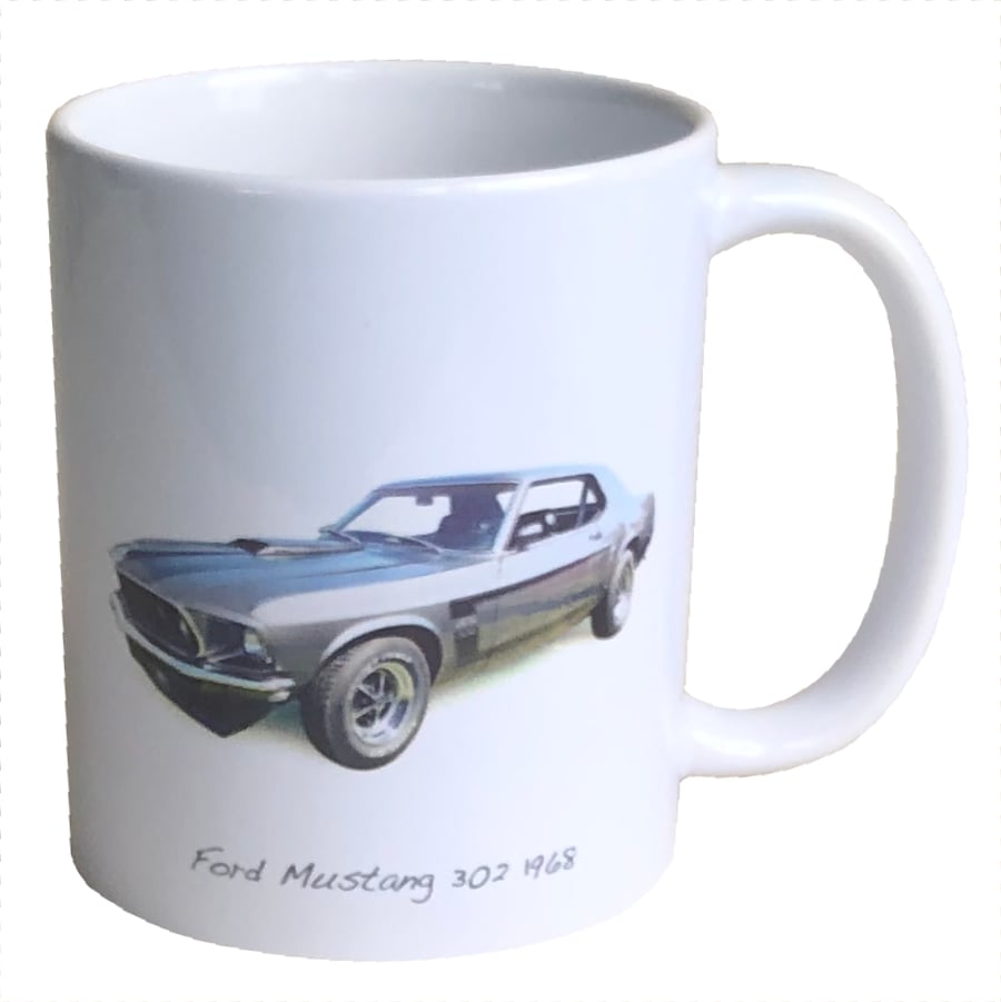 Ford Mustang 3021968 - 11oz Ceramic Mug for Classic American Car fan