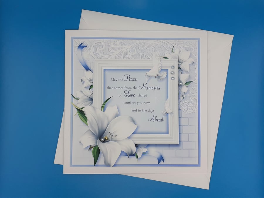 Sympathy Card, Handmade