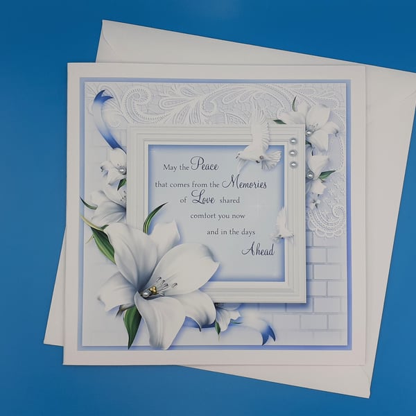 Sympathy Card, Handmade