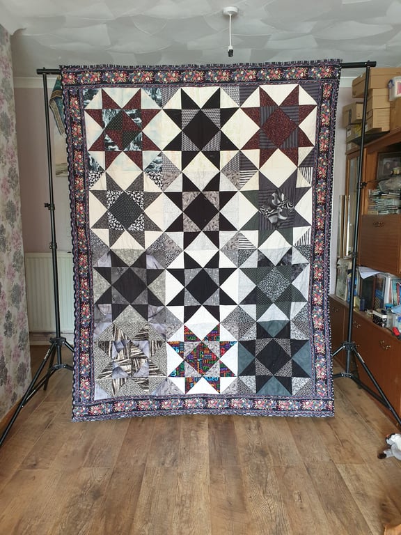A single bed quilt