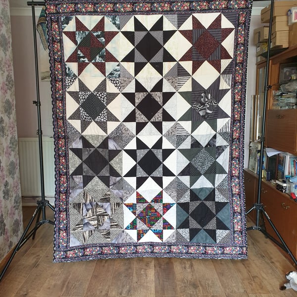 A single bed quilt