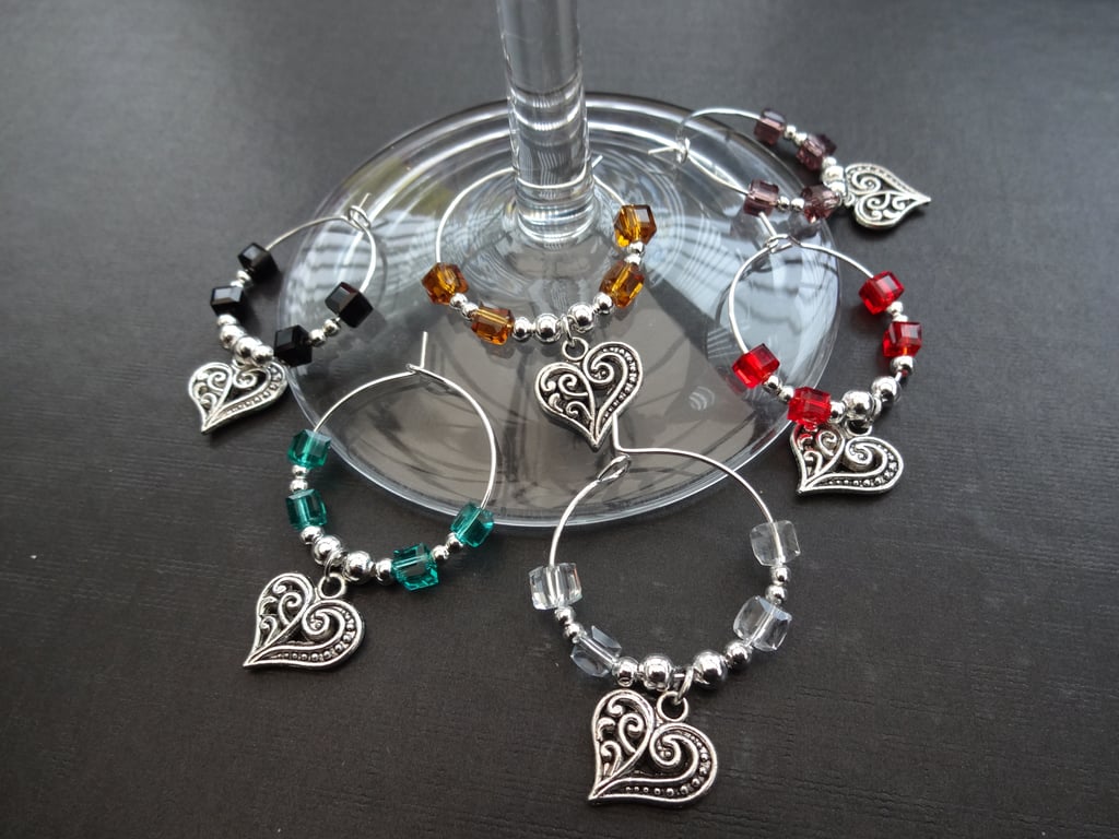 Wine Glass Charms   (free UK postage)