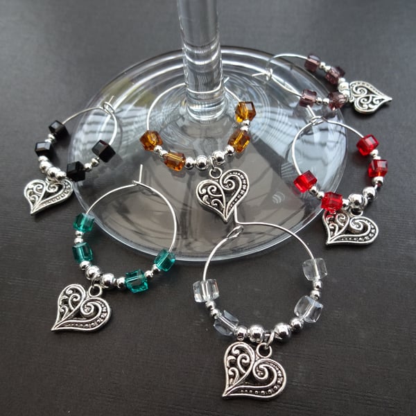 Wine Glass Charms   (free UK postage)