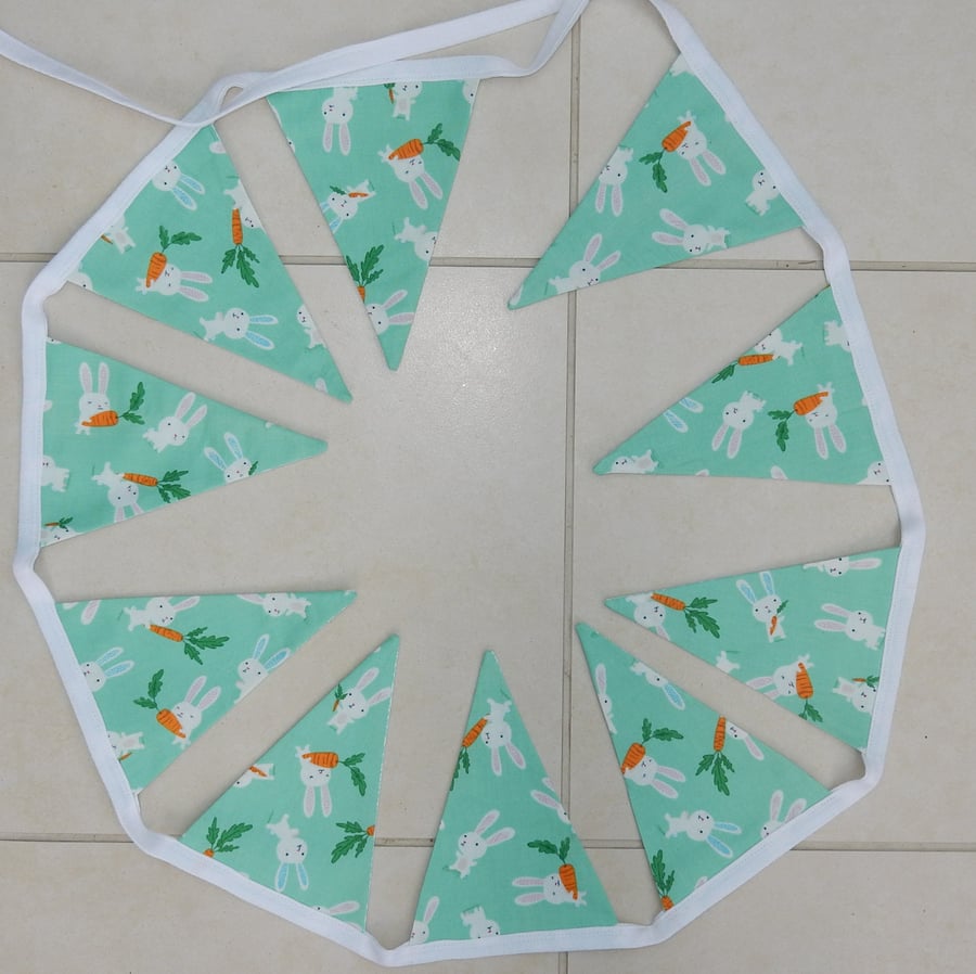 Rabbit themed bunting for nursery or Easter