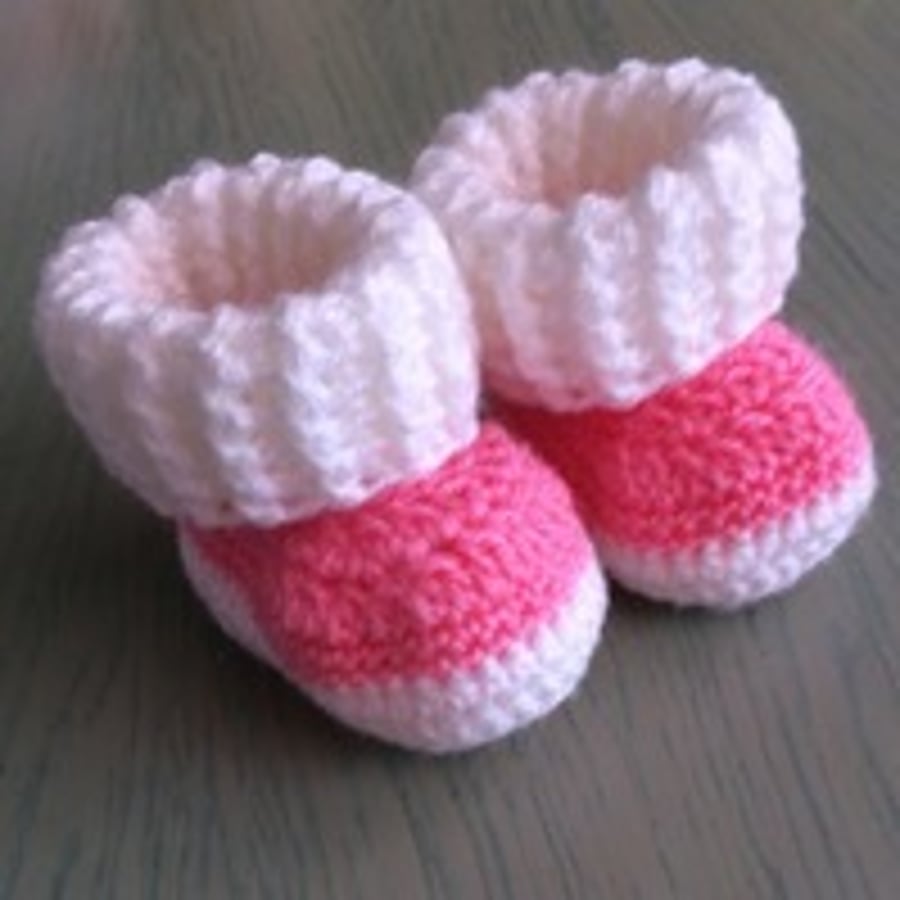Gorgeous Crocheted Booties