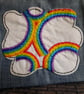 Rainbow Zippered Pouches - Circles - Image 6