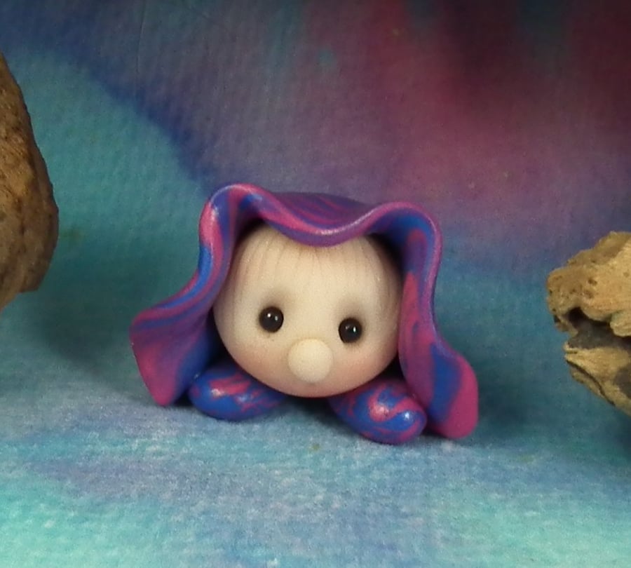 Sale Original Squat Gnome 'Benji' 1" OOAK Sculpt Ann Galvin