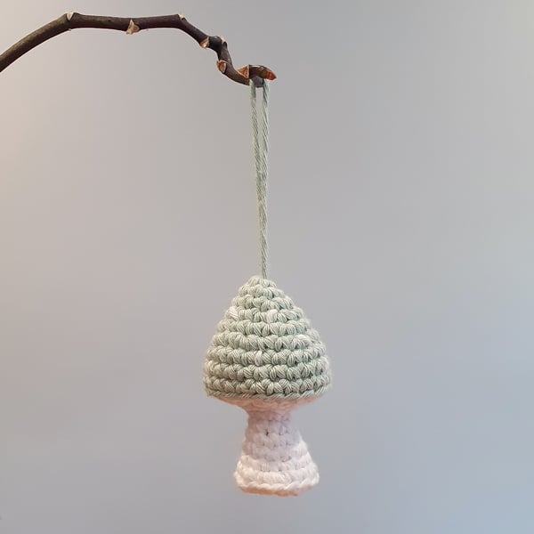 Light Green Toadstool Bauble