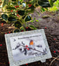 Christmas Memorial Plaque Christmas Grave Remembrance Plaque 