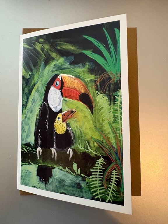 Toucans A5 Greeting Cards 