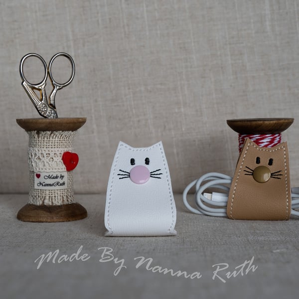 Cute Cat Cord Tidy - Organise your Cables with Cuteness!